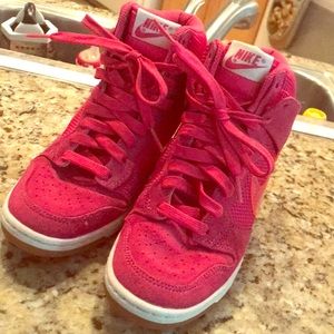 Nike platform sneakers